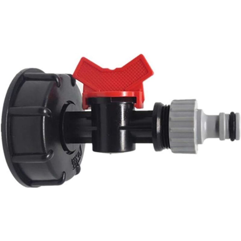 foto del prodotto ymyny adattatore per serbatoio d acqua da giardino ibc s60x6 con rubinetto e connettore