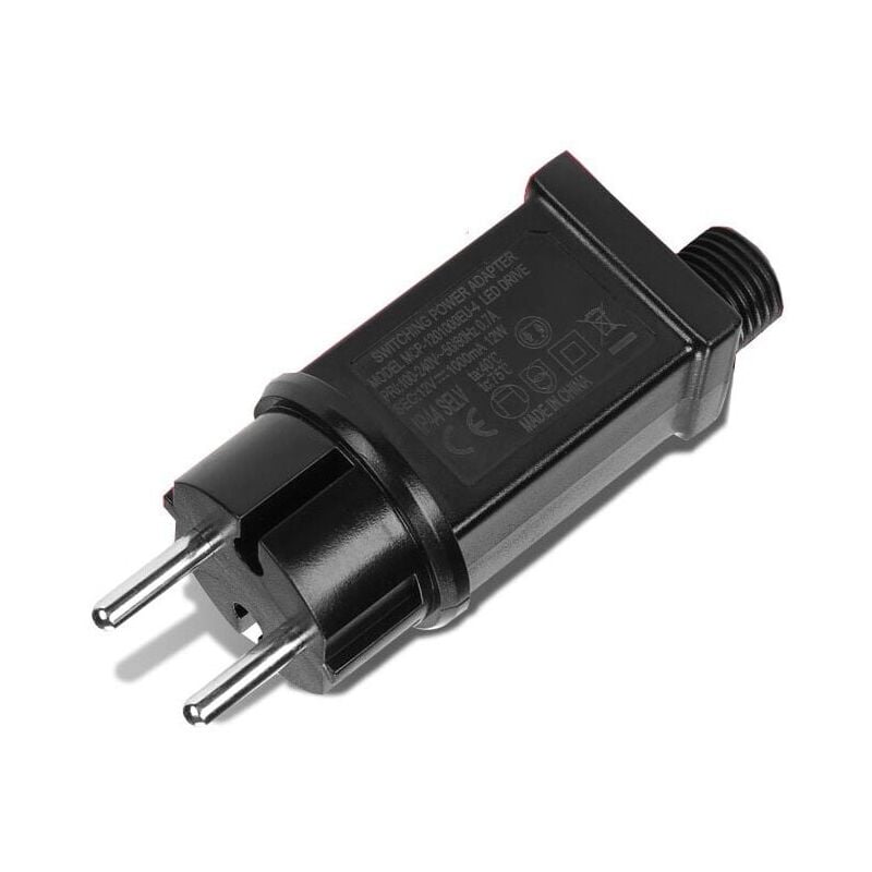 foto del prodotto ymyny alimentatore led 12v, trasformatore led ip44, adattatore led a bassa tensione per luci di natale, luci a stringa