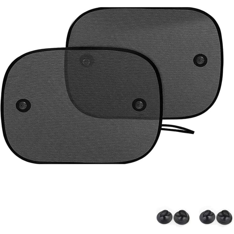 foto del prodotto ymyny autobaby confezione da 2 tendine parasole autoadesive per bambini con protezione uv tendina parasole per auto per bambini tendina