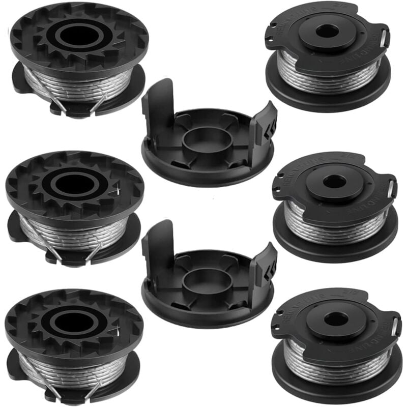 foto del prodotto ymyny bobina di filo crediri per bosch, bobina di ricambio in nylon 6 2 f016800569 f016800385 per decespugliatore bosch easygrasscut