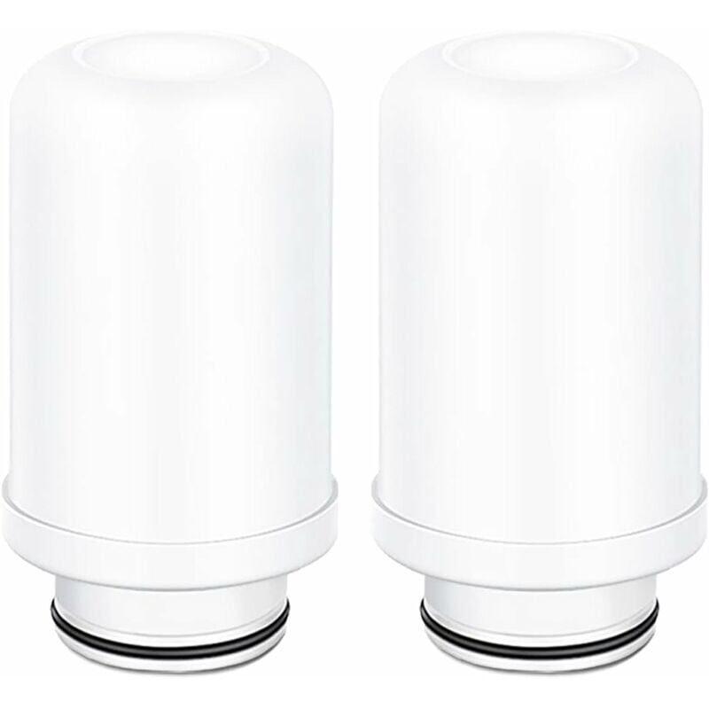 foto del prodotto ymyny cartucce di ricambio per filtro acqua filtro in ceramica di ricambio, sistema di filtraggio per rubinetto, filtro a carbone attivo 2