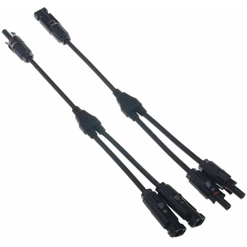 foto del prodotto ymyny cavo di interconnessione solare crediri mc4, cavo di interconnessione per pannelli fotovoltaici a forma di y impermeabile ip67 per moduli