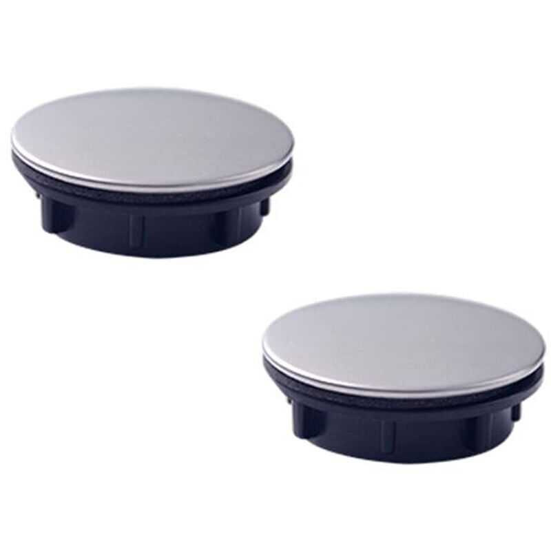 foto del prodotto ymyny confezione da 2 copri foro per lavello da cucina, foro per rubinetto, copri foro per rubinetto del bagno, copri troppo pieno per lavello in