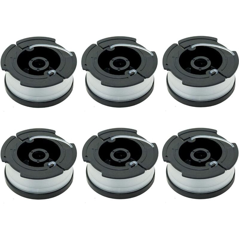 foto del prodotto ymyny confezione da 6 bobine a6481 a6485 per decespugliatore black decker