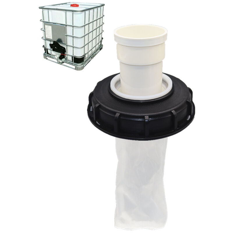 foto del prodotto ymyny coperchio per serbatoio ibc crediri 180 crediri con filtro in nylon lavabile per serbatoio per acqua piovana ibc da 1000 litri, filtro per