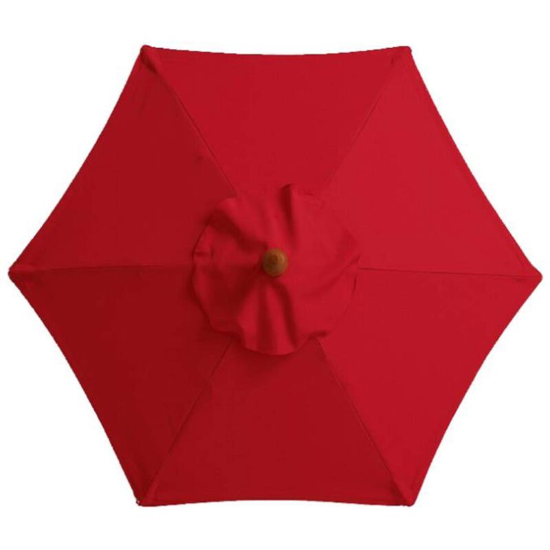 foto del prodotto ymyny copertura di ricambio per ombrellone da giardino da 3 m, 6 stecche, resistente allo sbiadimento, per patio, esterno, terrazza