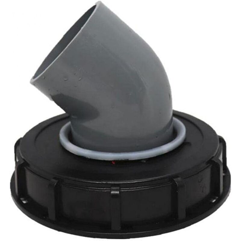 foto del prodotto ymyny copertura in plastica per tonnellata 163 mm 45 gradi tappo di copertura per scarico acqua piovana tappo di copertura per tubo da giardino nero