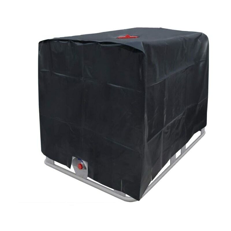 foto del prodotto ymyny copertura per serbatoio dell acqua, copertura per serbatoio ibc da 1000 l, antipolvere, resistente ai raggi uv, antipioggia 116 x 100 x 120