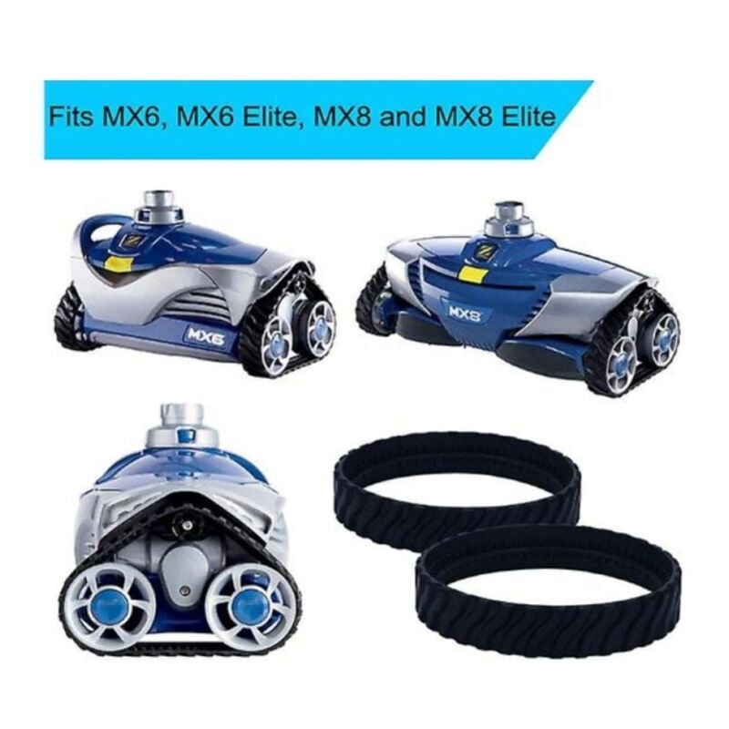 foto del prodotto ymyny crediri 2 catene di ricambio per robot zodiac mx8 e mx6