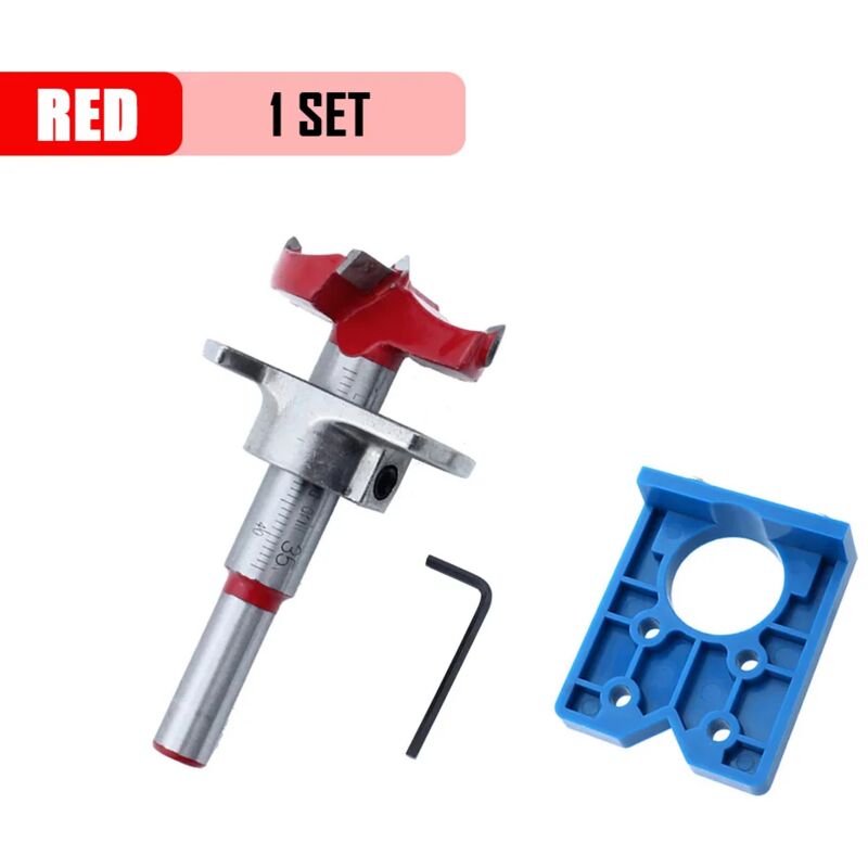 foto del prodotto ymyny crediri 35mm strumento di foratura per cerniere guida nascosta localizzatore fori per cerniere accessori per porte e armadi