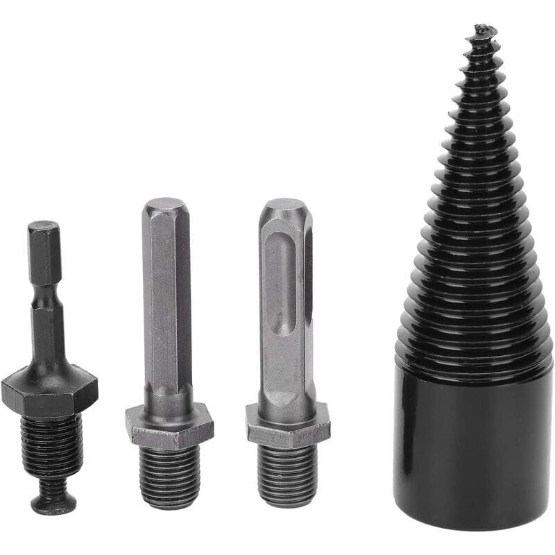 foto del prodotto ymyny crediri 45 materiale in acciaio codolo esagonale spaccalegna firlar punta da trapano spaccalegna chisea utensile manuale