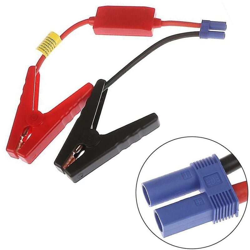 foto del prodotto ymyny crediri car cable connector ec5 car jump starter morsetto booster batteria per prevenire la ricarica inversa