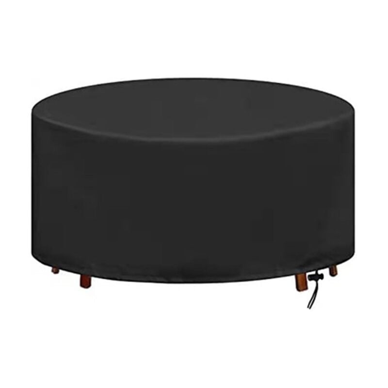 foto del prodotto ymyny crediri copertura per tavolo rotondo copertura per mobili impermeabile antivento copertura per mobili da giardino in tessuto oxford 188 x