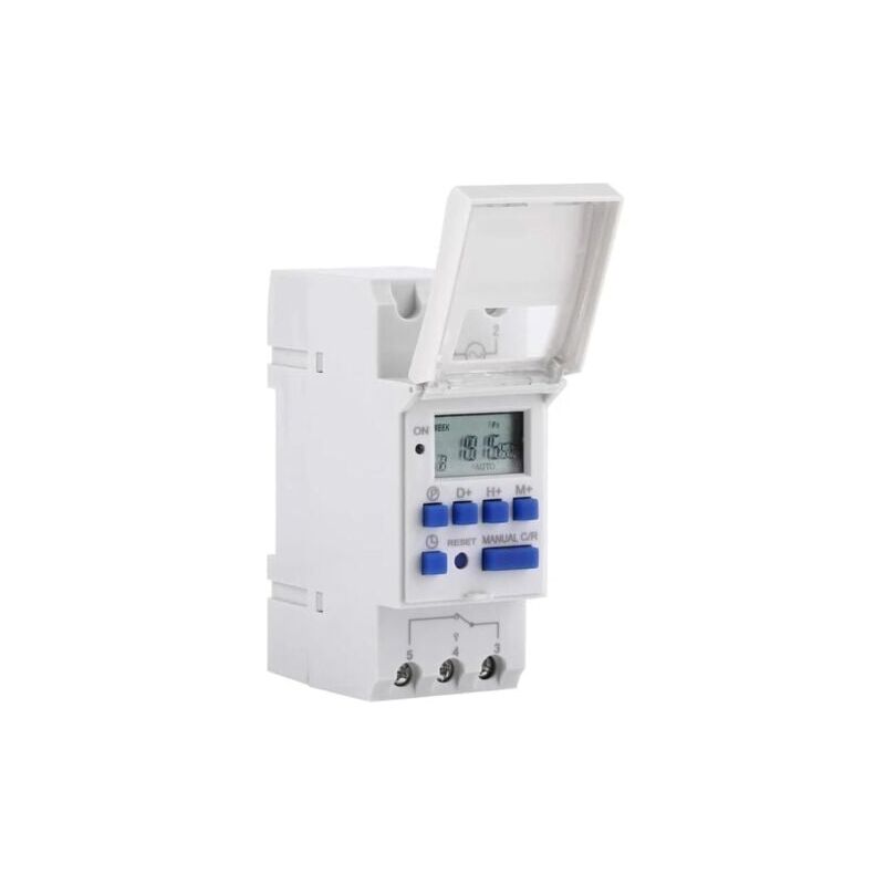 foto del prodotto ymyny crediri lcd timer settimanale digitale interruttore elettrico timer 15a 220v 