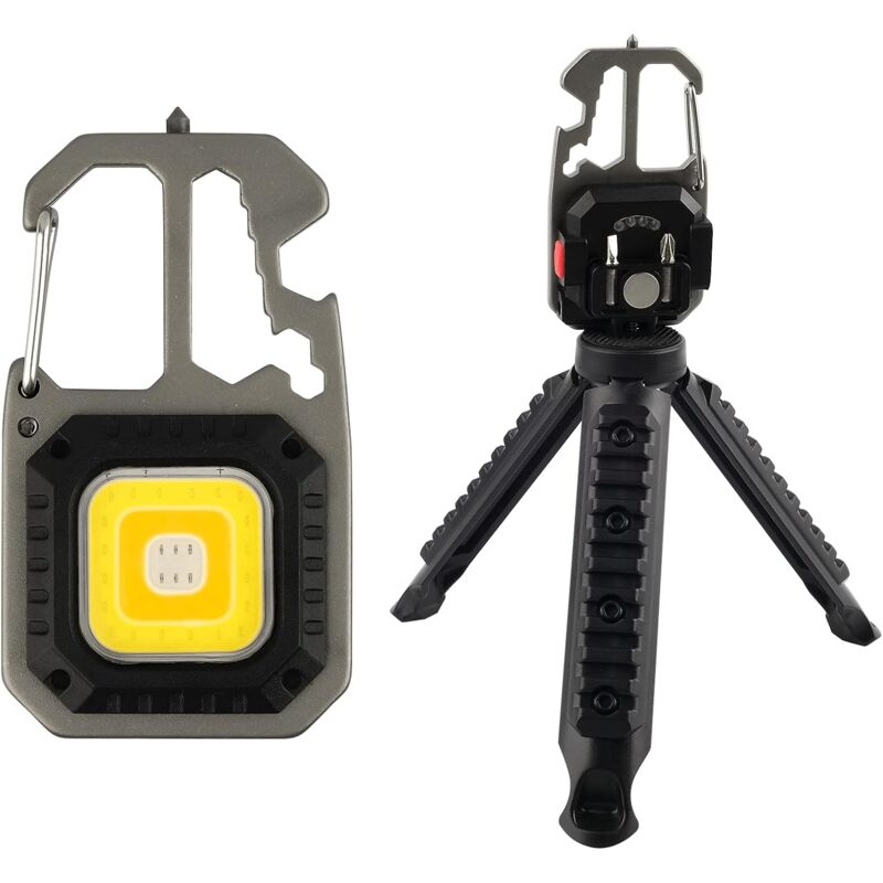 foto del prodotto ymyny crediri mini lampada da lavoro portatile 7 modalit portachiavi
