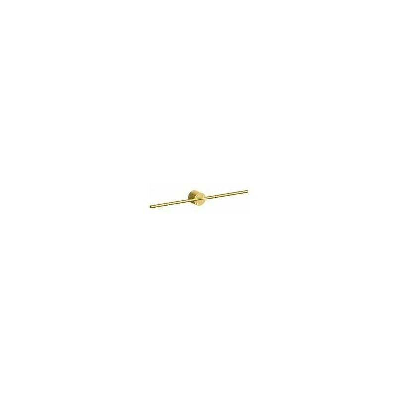 foto del prodotto ymyny crediri portasciugamani da parete in alluminio da 40 cm barra portasciugamani regolabile spazzolato oro
