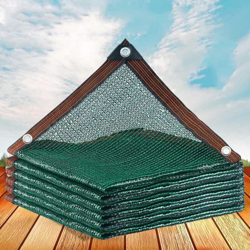 foto del prodotto ymyny crediri rete ombreggiante per esterni per orto, verde, anti foglie, protezione solare al 55 , vela ombreggiante da giardino, rete frangivento