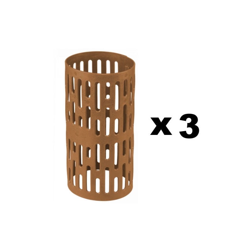 foto del prodotto ymyny crediri set di 3 coperture protettive marroni per tronchi d albero