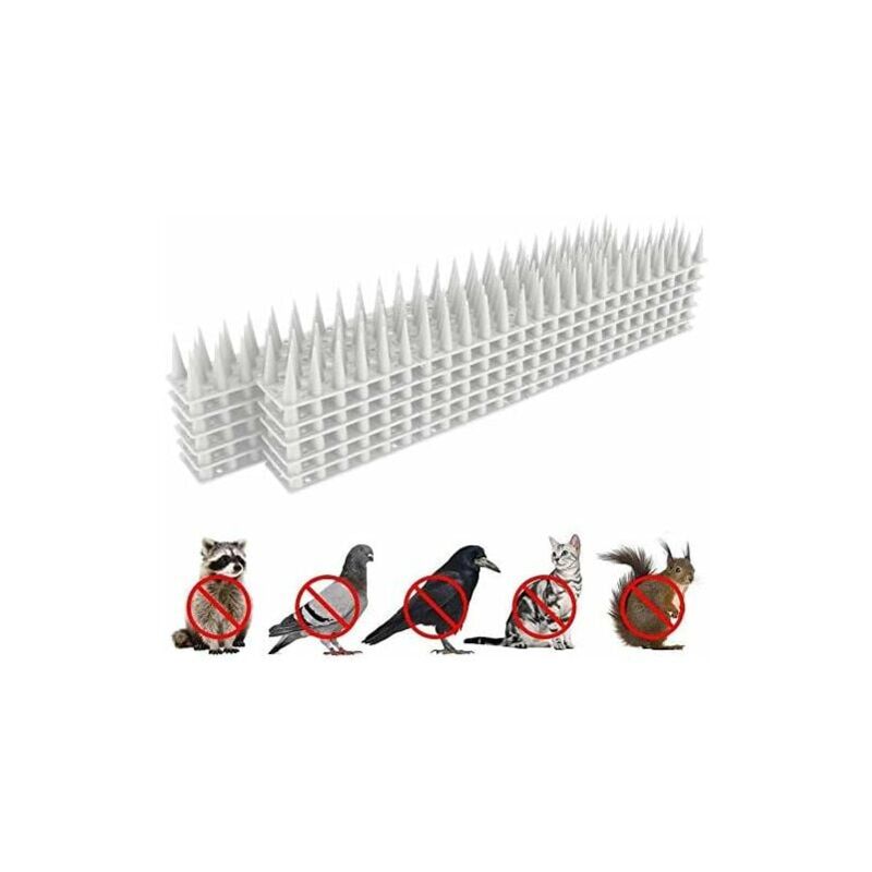 foto del prodotto ymyny crediri spike anti piccioni per balcone, repellente per piccioni, anti gatto, anti uccello, spaventa uccelli, spaventa piccioni, bird tech,