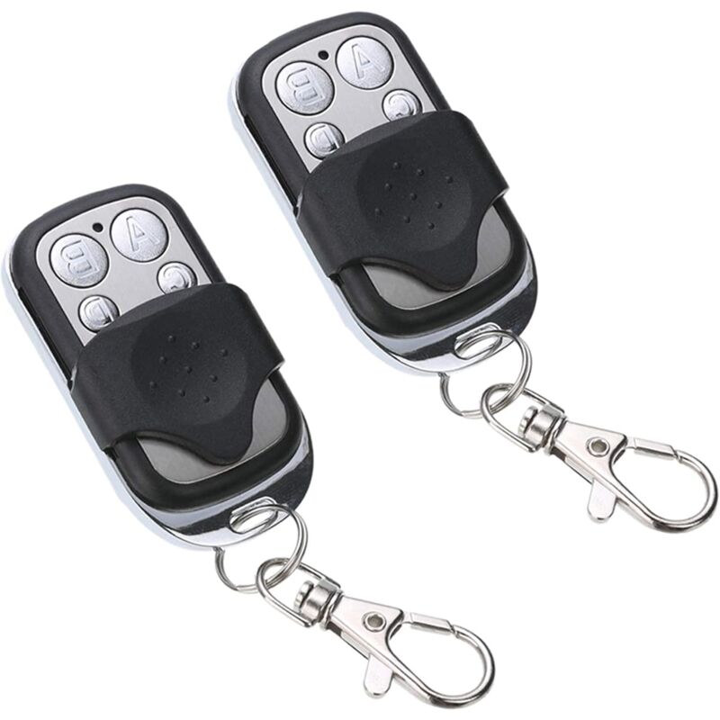 foto del prodotto ymyny crediri telecomando wireless, clonazione programmabile per automazione, abs e alluminio di alta qualit , telecomando universale per porte da