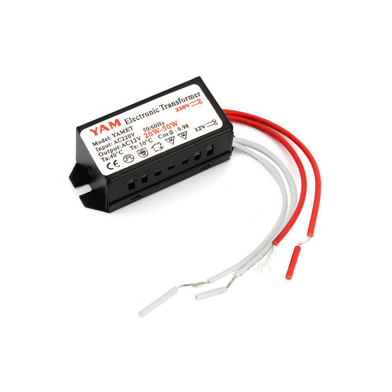 foto del prodotto ymyny crediri trasformatore elettronico convertitore di tensione da 220 v a 12 v driver di potenza intelligente driver di potenza led