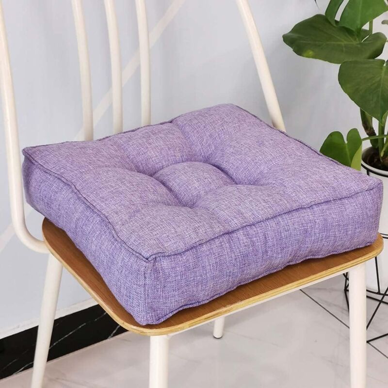 foto del prodotto ymyny cuscini per sedie spessi, cuscini morbidi per sedie da pranzo, cuscini per sedie da interno ed esterno per giardino, ufficio domestico 50 x