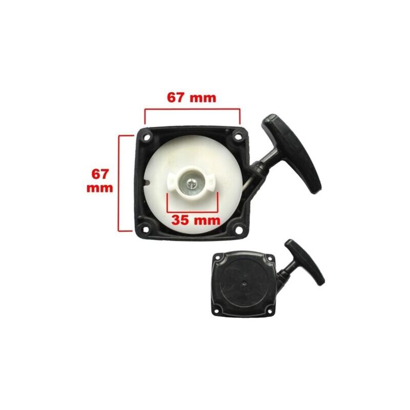 foto del prodotto ymyny decespugliatore con avviamento a strappo, attrezzo multifunzione 4 in 1 con asta e trivella