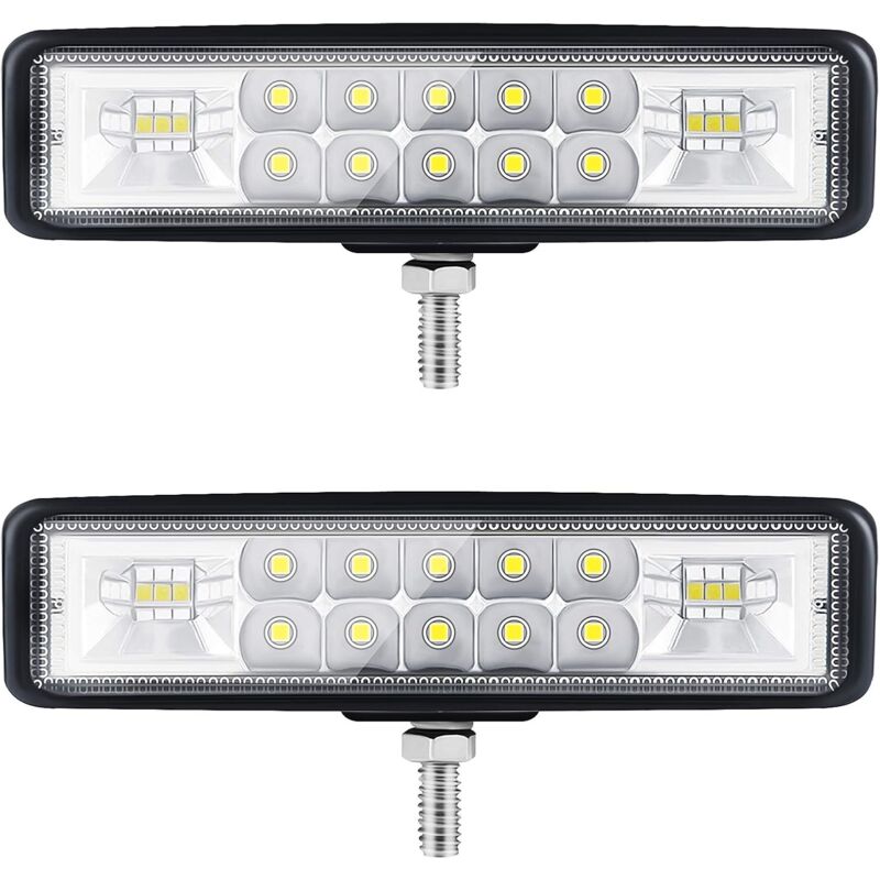 foto del prodotto ymyny faro led per moto da 6 a 2 file, faro da lavoro a led per trattori, 9 36 v, 120 w, 12000 lm, 6000 k, barra led fuoristrada, faro led 4x4,