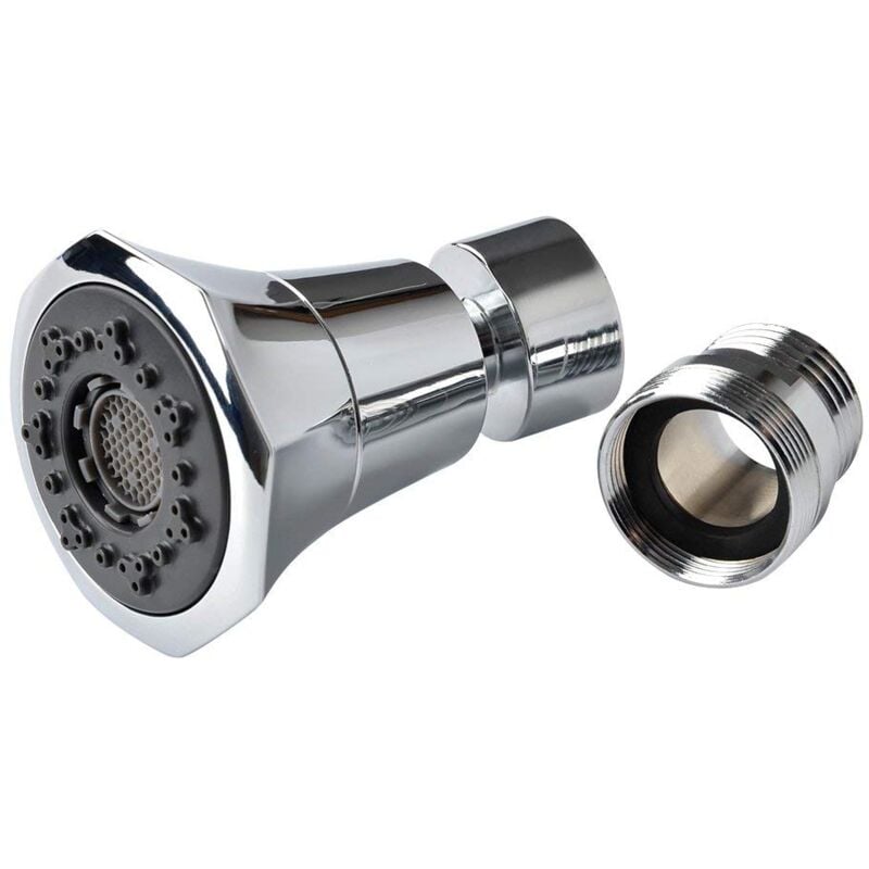 foto del prodotto ymyny filtro aeratore per rubinetto da cucina, rubinetto aeratore con 2 tipi di getti aeratori, 1 pz.