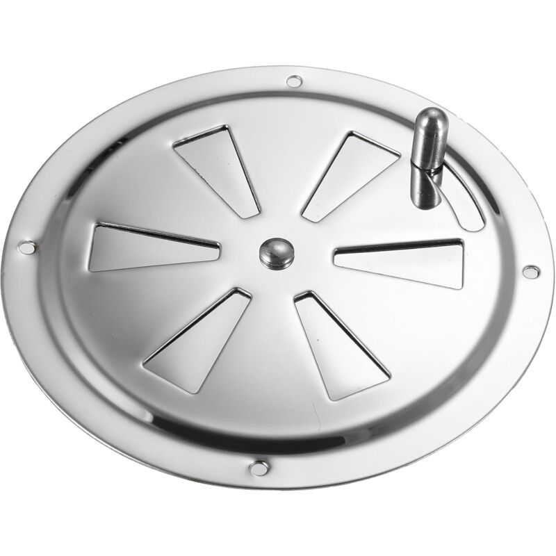 foto del prodotto ymyny griglia di ventilazione rotonda, apertura di ventilazione regolabile presa d aria in acciaio inox ingresso e scarico dell aria