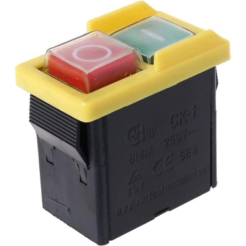 foto del prodotto ymyny interruttore di ricambio universale ck 1 5e4 ac250v 250v 4a interruttore nvr c