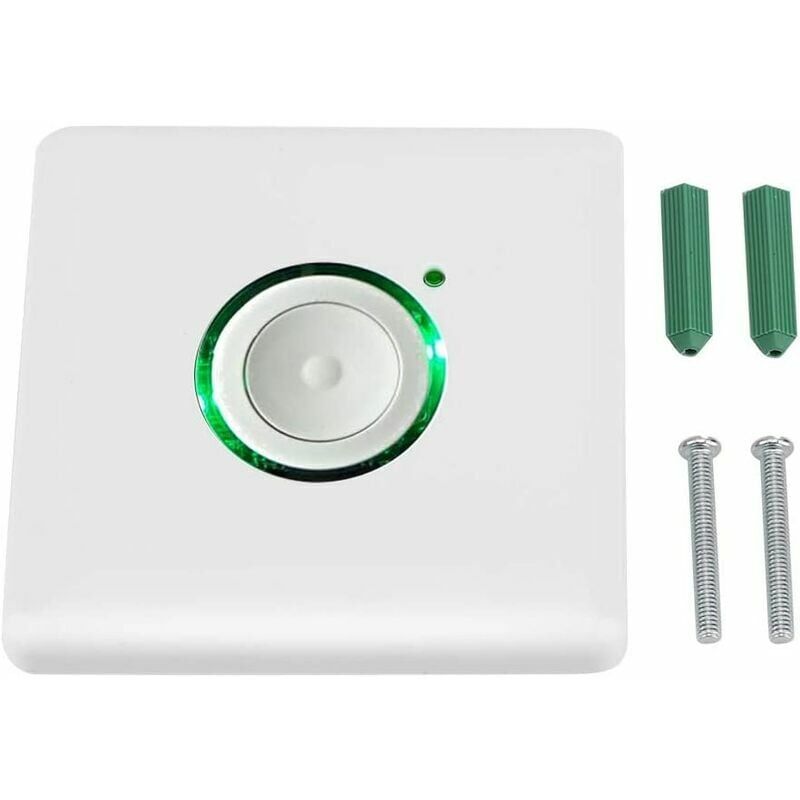 foto del prodotto ymyny interruttore timer da parete crediri, ac110 220v led interruttore timer da parete per esterni 16 livelli impostazioni di ritardo al tocco