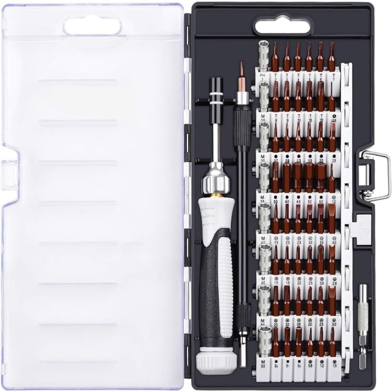 foto del prodotto ymyny kit di cacciaviti di precisione magnetici, strumenti di riparazione del cacciavite, set di cacciaviti multifunzione per smartphone
