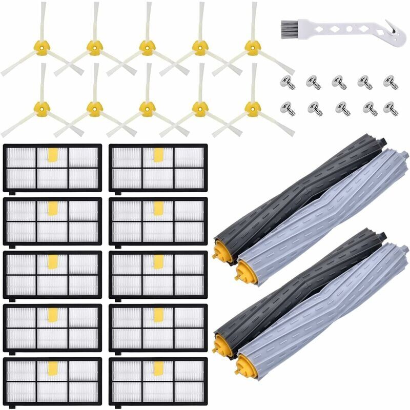 foto del prodotto ymyny kit di ricambio e accessori pure per aspirapolvere irobot roomba serie 800 e 900 850 860 861 865 866 870 871 875 876 880 886 890 891 895 896