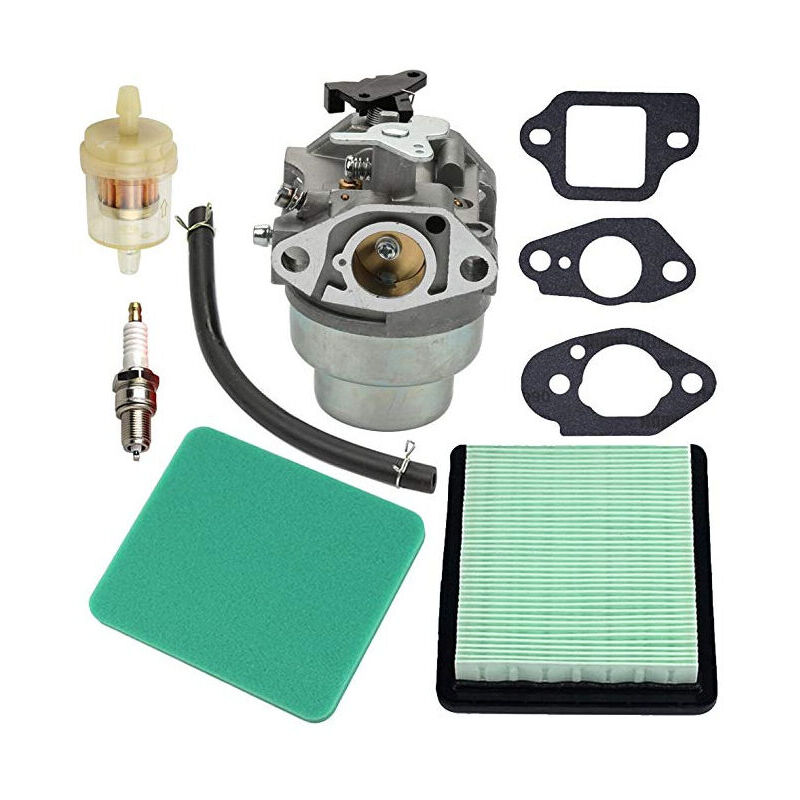 foto del prodotto ymyny kit filtro aria e carburatore crediri con guarnizione candela per honda gcv160