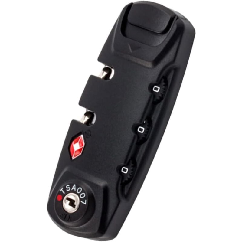 foto del prodotto ymyny lucchetto a combinazione a 3 cifre con codice di sicurezza tsa per bagagli, valigie e borse da viaggio