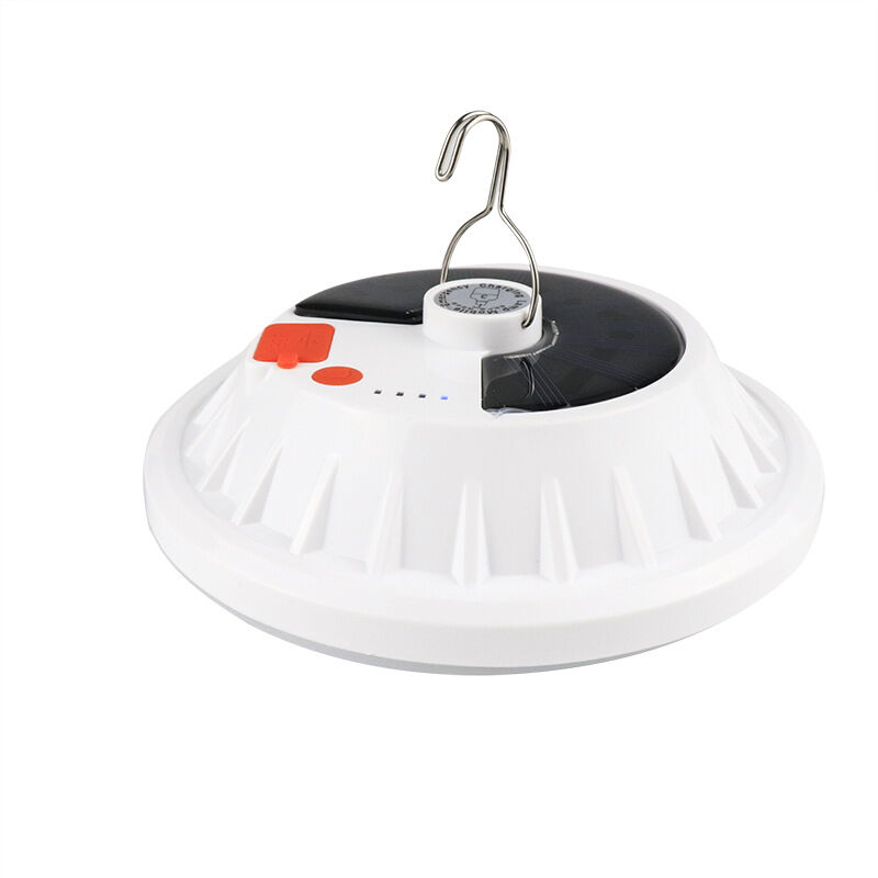 foto del prodotto ymyny luce solare da campeggio usb ricaricabile a led con telecomando, 5 modalit di luce per tenda, lampada da campeggio impermeabile ipx7