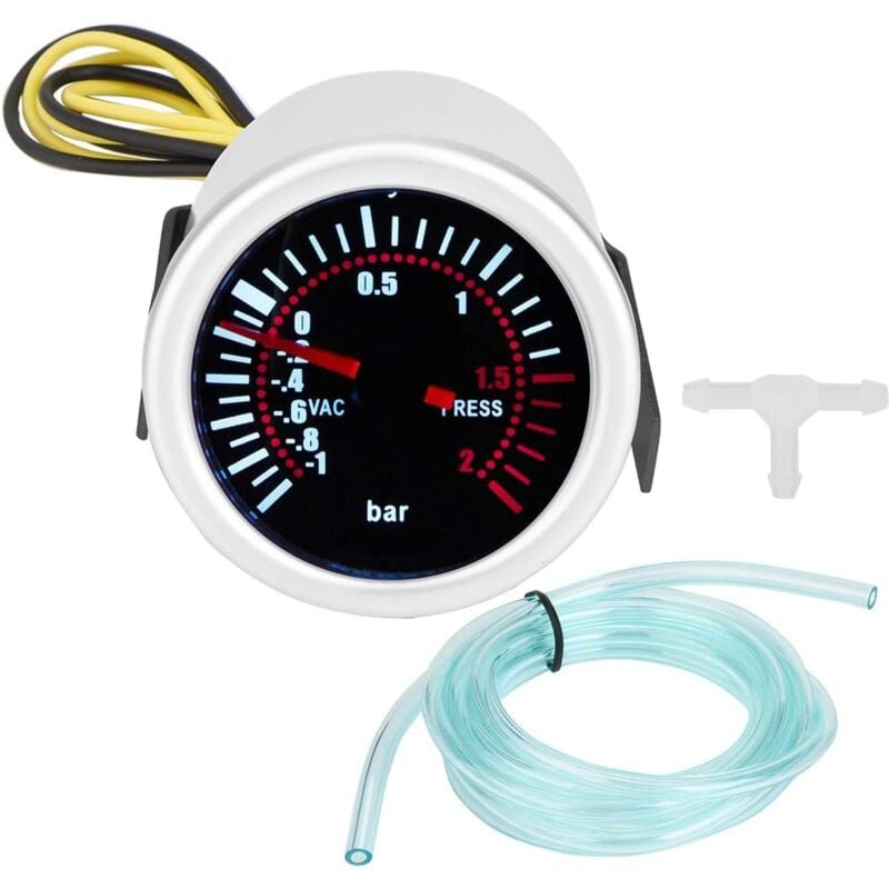 foto del prodotto ymyny misuratore psi, kit misuratore turbo universale per auto da 12 v, led da 12 v, misuratore turbo, misuratore pressione turbo, misuratore