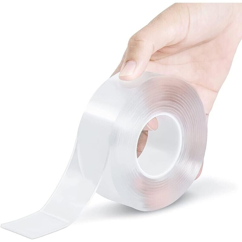 foto del prodotto ymyny nastro biadesivo extra forte 3 m , resistente, senza tracce, rimovibile, riutilizzabile, lavabile nastro multiuso come visto in tv