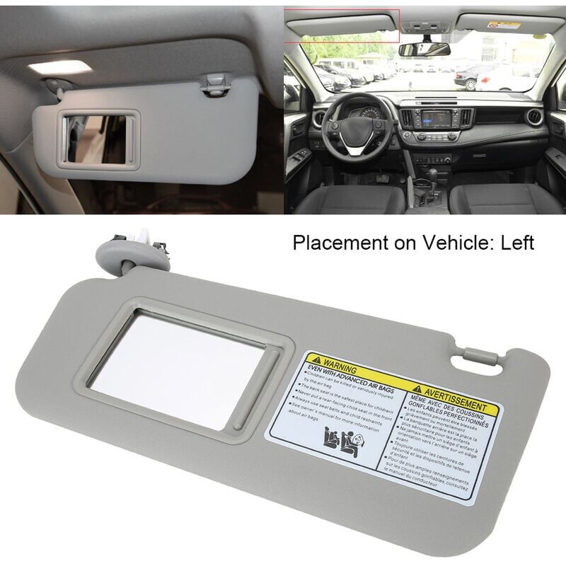 foto del prodotto ymyny parasole per sedile conducente sinistro 74320 42501 b2 per rav4 2006 2009 grigio