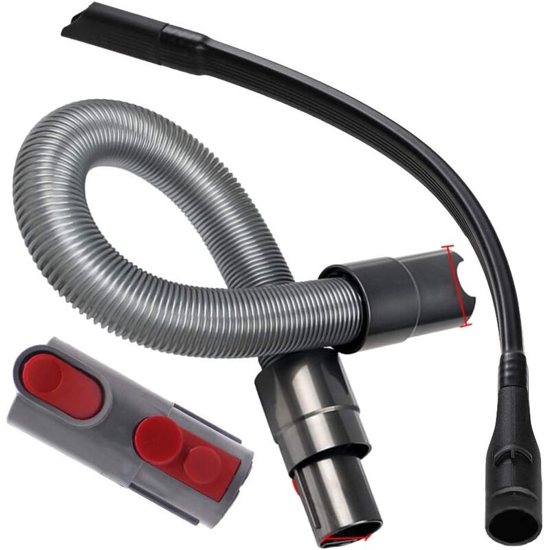 foto del prodotto ymyny parti di ricambio per aspirapolvere bocchetta flessibile per fessure adattatore kit di tubi adatti per aspirapolvere dyson v8 v8 v7 v11
