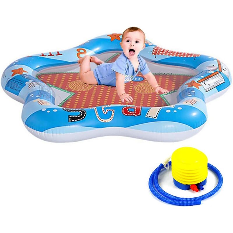 foto del prodotto ymyny piscina per bambini crediri, piscina per bambini con pompa ad aria, piscina per bambini, piscina gonfiabile, piccola piscina per bambini,