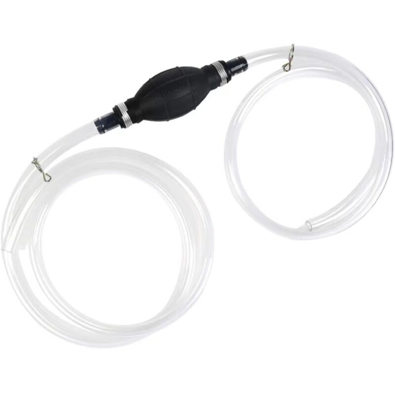 foto del prodotto ymyny pompa manuale ad alta portata crediri pompa di trasferimento liquidi con sifone tubo flessibile aspirazione manuale pompa manuale di
