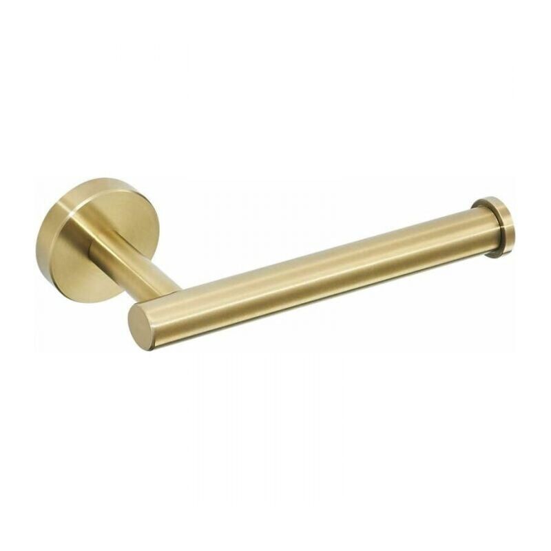 foto del prodotto ymyny porta carta igienica in acciaio inox 304 porta rotolo di carta igienica a parete per bagno accessorio per wc in oro spazzolato