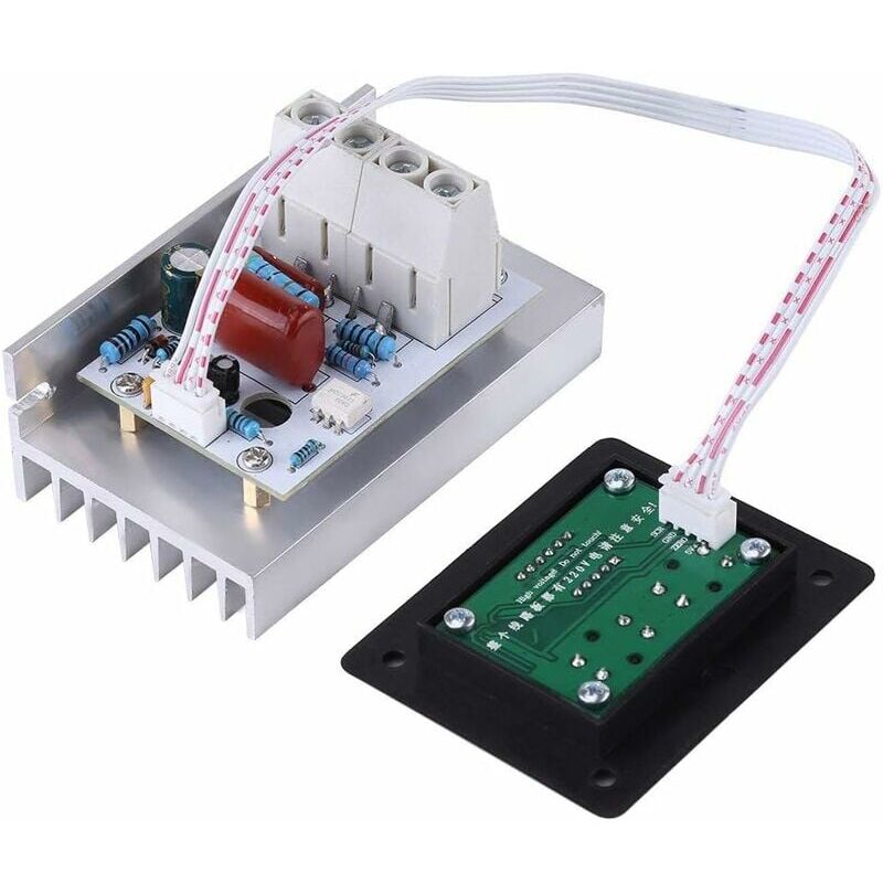 foto del prodotto ymyny regolatore di velocit 10000w ac 220v 80a scr regolatore di tensione digitale dimmer controllo velocit termostato per motore