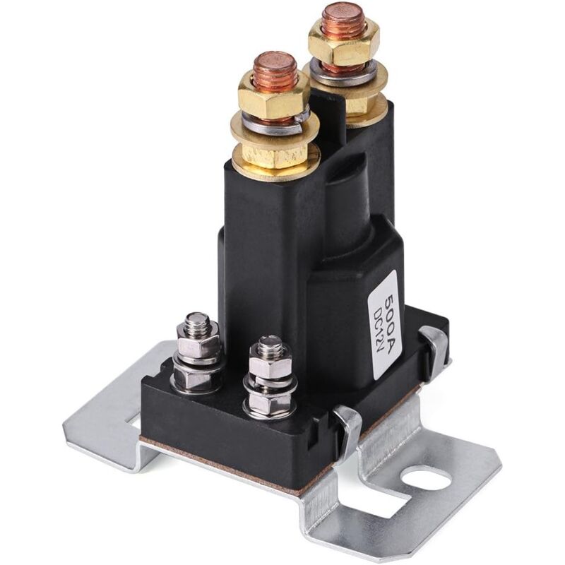 foto del prodotto ymyny rel di avviamento per auto 500a dc 12v ad alta corrente continua spst 4 pin interruttore di controllo del solenoide isolatore on off