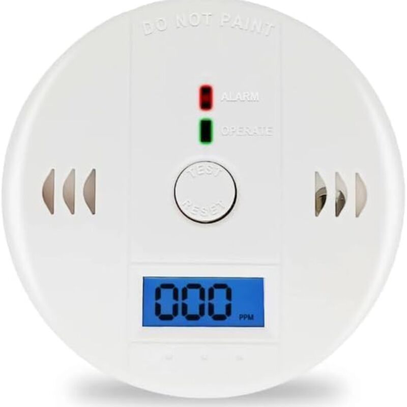 foto del prodotto ymyny rilevatore di monossido di carbonio con display a led sensore elettronico