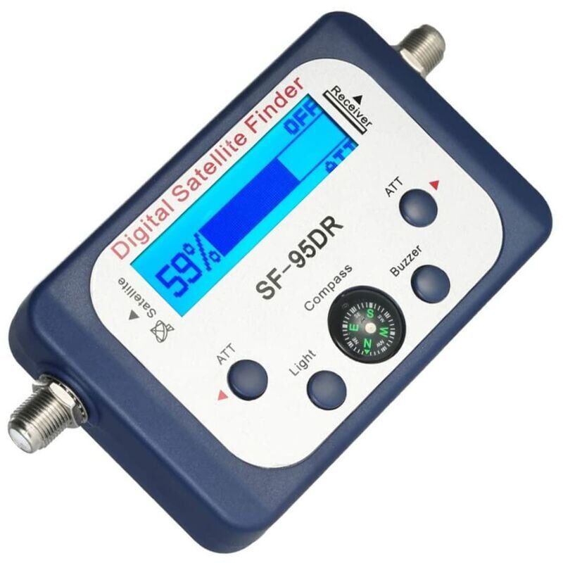 immagine 0 del prodotto ymyny rilevatore satellitare digitale sf 95drmini misuratore di segnale satellitare digitale con display lcd satfinder digitale con bussola