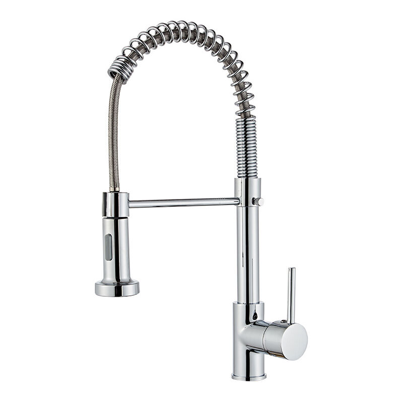 foto del prodotto ymyny rubinetto da cucina crediri con spruzzatore, rubinetto da cucina a molla girevole a 360 , 2 modalit di spruzzo con tubo flessibile,