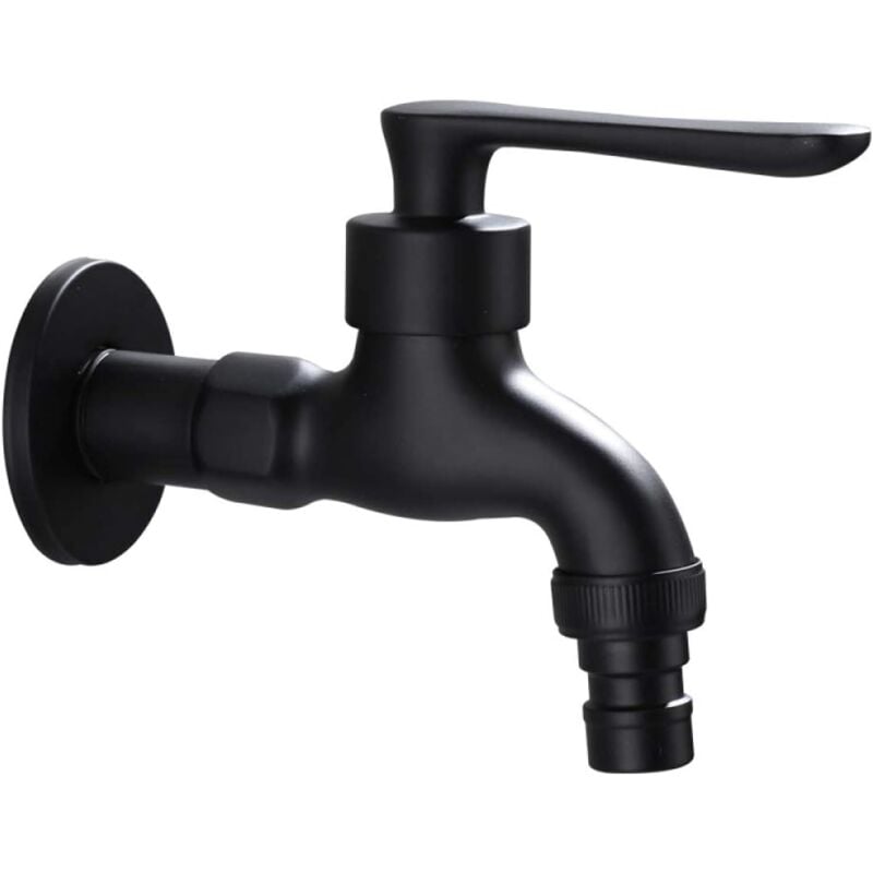 foto del prodotto ymyny rubinetto da giardino per esterni, rubinetto vintage per acqua fredda con interfaccia a maniglia singola uscite da 1 2 ingresso da 1 2 ,